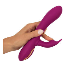 Lade das Bild in den Galerie-Viewer, Rabbitvibrator mit Klitoris-Moving &amp; Rotation - 23cm
