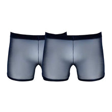 Lade das Bild in den Galerie-Viewer, Sexy Herren Unterhose S-L transparent blau &quot;Lopez&quot;
