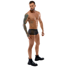 Lade das Bild in den Galerie-Viewer, Herren Unterhose M-XL transparent mit Knopfleiste &quot;Theo&quot;
