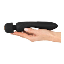 Lade das Bild in den Galerie-Viewer, 2-in-1 Reizstrom Wand Massagegerät &amp; Vibrator - 23cm
