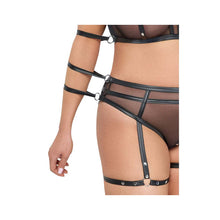 Lade das Bild in den Galerie-Viewer, Top und Straps-Slip XL - 3XL mit Druckknöpfen transparent &quot;Mirea&quot;
