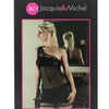 Sexy Dessous Minikleid S-L schwarz im One-Shoulder-Style