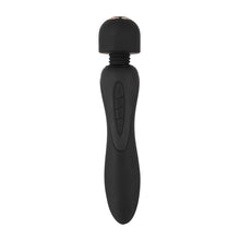 Lade das Bild in den Galerie-Viewer, 2-in-1 Reizstrom Wand Massagegerät &amp; Vibrator - 23cm
