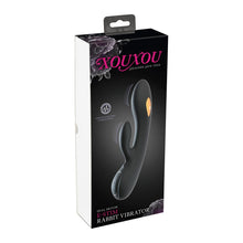 Lade das Bild in den Galerie-Viewer, Reizstrom Rabbit Vibrator - E-Stim und Vibrationen - 20cm
