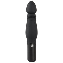 Lade das Bild in den Galerie-Viewer, Analvibrator mit Stoßfunktion, Thrusting, 23,5cm
