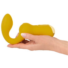 Lade das Bild in den Galerie-Viewer, Double Vibrator - stimuliert Vagina und Klitoris zugleich - 18,4 cm
