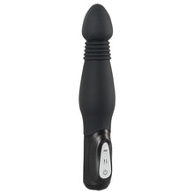 Lade das Bild in den Galerie-Viewer, Analvibrator mit Stoßfunktion, Thrusting, 23,5cm
