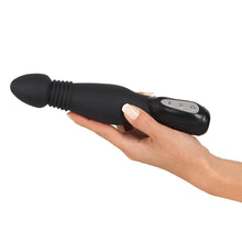 Lade das Bild in den Galerie-Viewer, Analvibrator mit Stoßfunktion, Thrusting, 23,5cm
