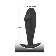 Lade das Bild in den Galerie-Viewer, Silikon Anal-Plug mit Eichel-Stopper Ø 3cm
