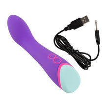 Lade das Bild in den Galerie-Viewer, Bunter G-Punkt-Vibrator wasserdicht mit 10 Vibrationen - 14,5 cm
