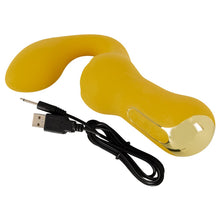 Lade das Bild in den Galerie-Viewer, Double Vibrator - stimuliert Vagina und Klitoris zugleich - 18,4 cm
